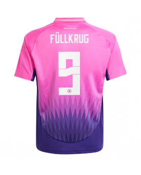 Germania Niclas Fullkrug #9 Maglia Gara Trasferta Repliche Europei 2024